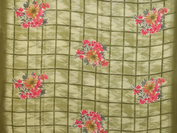 Printed_Georgette_Saree_With_UnStitched_Blouse_Piece_(GREEN)