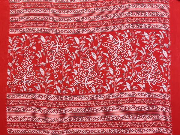 Printed_Georgette_Saree_With_UnStitched_Blouse_Piece_(Red)