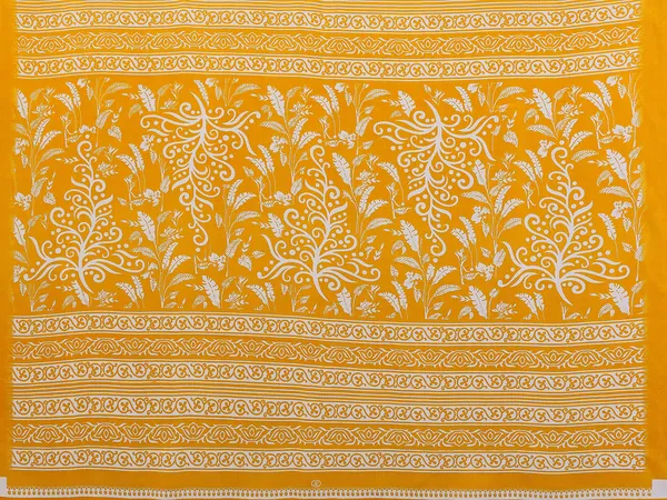 Printed_Georgette_Saree_With_UnStitched_Blouse_Piece_(Yellow)
