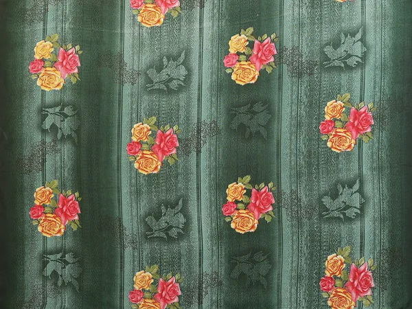 Printed_Georgette_Saree_With_UnStitched_Blouse_Piece_(Green)