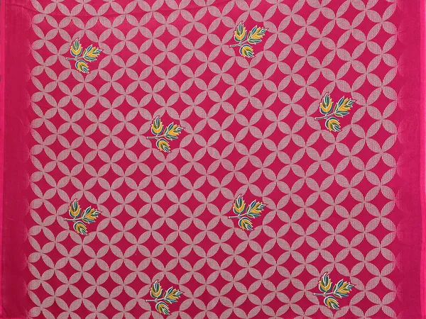 Printed_Georgette_Saree_With_UnStitched_Blouse_Piece_(PINK)