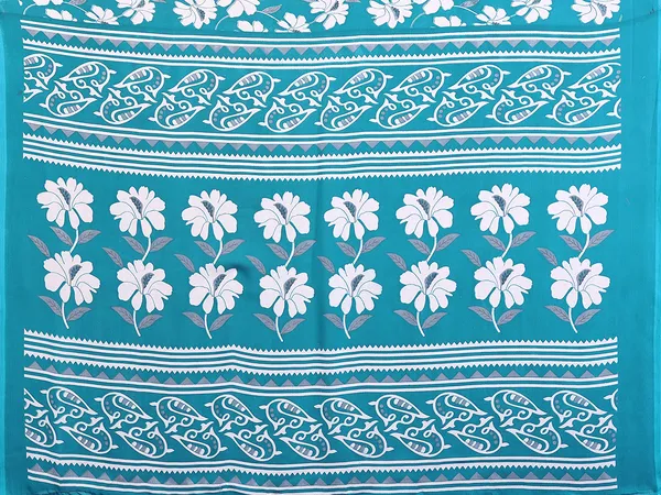 Printed_Georgette_Saree_With_UnStitched_Blouse_Piece_(BLUE)