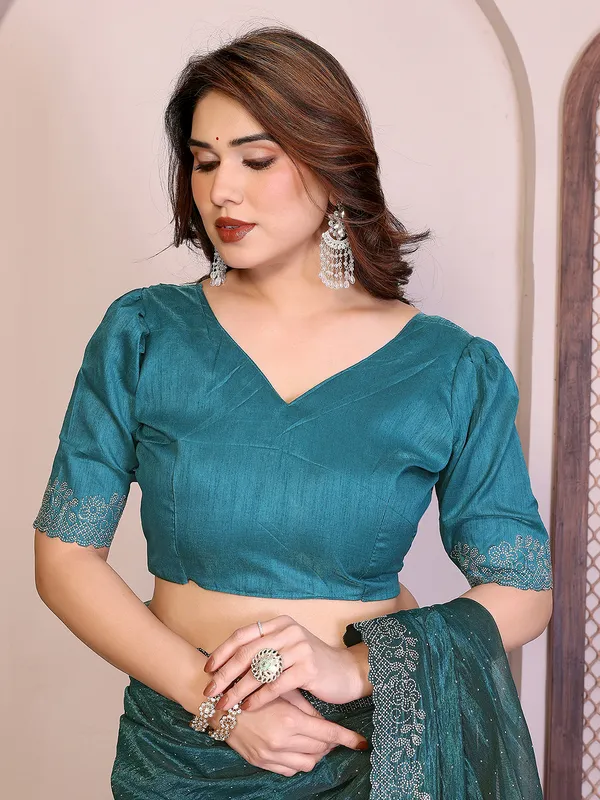 Net_Fabric_Lace_Border_Saree_With_Unstitched_Blouse_Piece_(RAMA)
