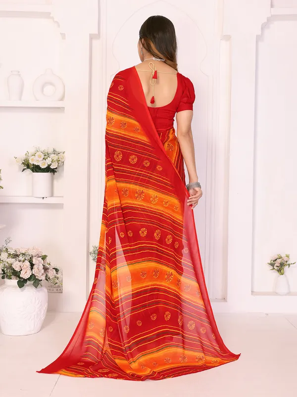 Printed_Daily_Wear_Georgette_Saree_With_Unstitched_Blouse_Piece
