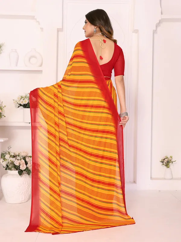 Printed_Daily_Wear_Georgette_Saree_With_Unstitched_Blouse_Piece