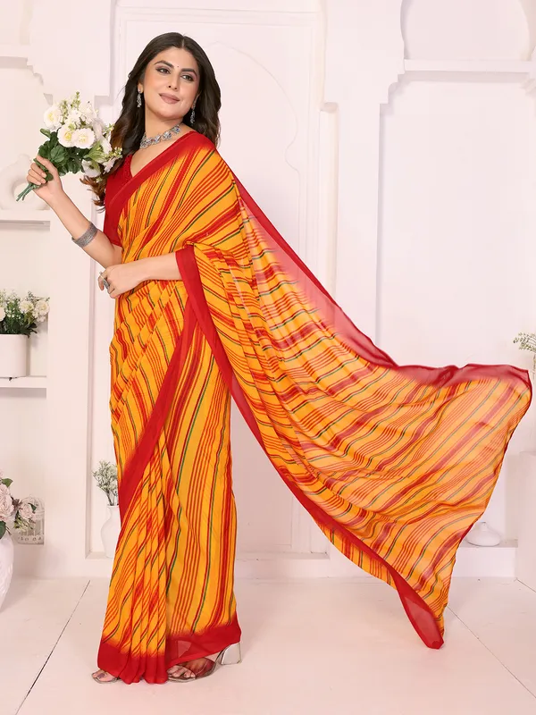 Printed_Daily_Wear_Georgette_Saree_With_Unstitched_Blouse_Piece