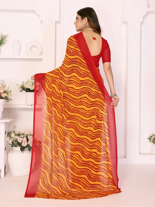 Printed_Daily_Wear_Georgette_Saree_With_Unstitched_Blouse_Piece