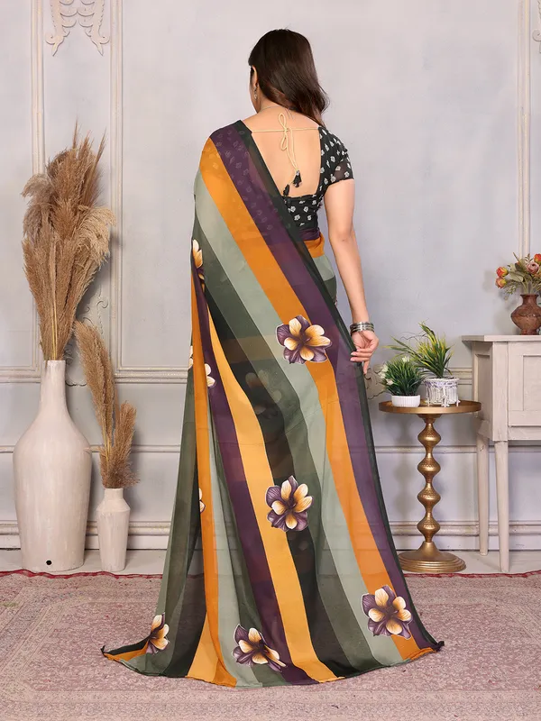 Printed_Daily_Wear_Georgette_Saree_With_Unstitched_Blouse_Piece
