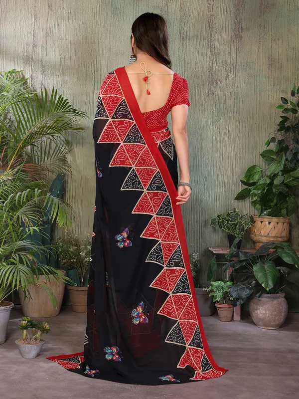 Printed_Daily_Wear_Georgette_Saree_With_Unstitched_Blouse_Piece