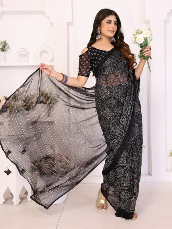 Printed_Daily_Wear_Georgette_Saree_With_Unstitched_Blouse_Piece