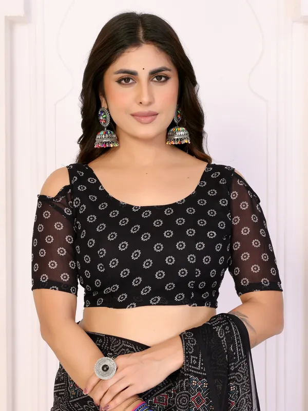 Printed_Daily_Wear_Georgette_Saree_With_Unstitched_Blouse_Piece