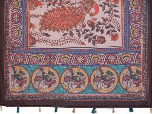 Digital_Print_Cotton_Linen_Saree_With_Unstitched_Blouse_Piece