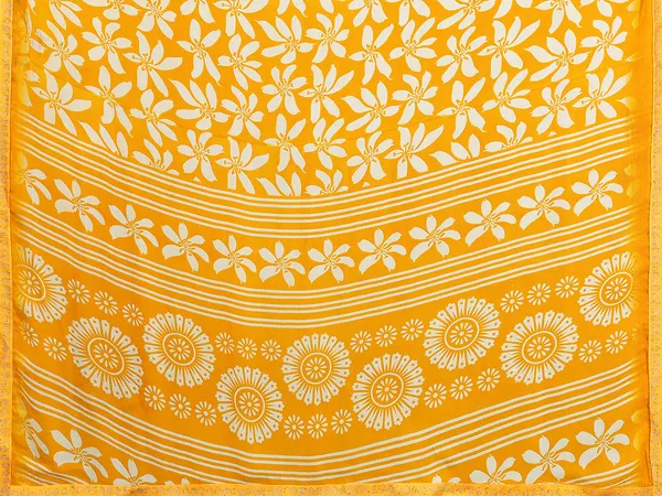 Printed_Lace_Border_Saree_With_UnStitched_Blouse_Piece_(YELLOW)