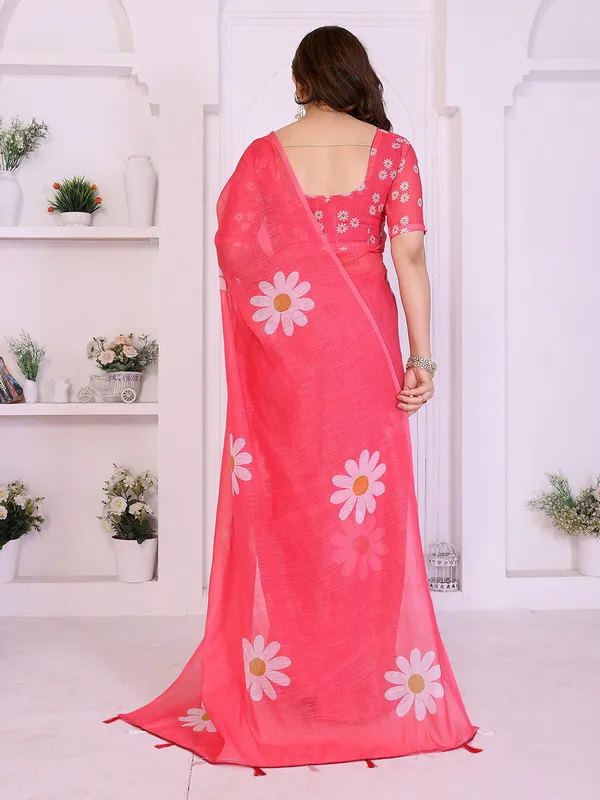 Digital_Print_Cotton_Linen_Saree