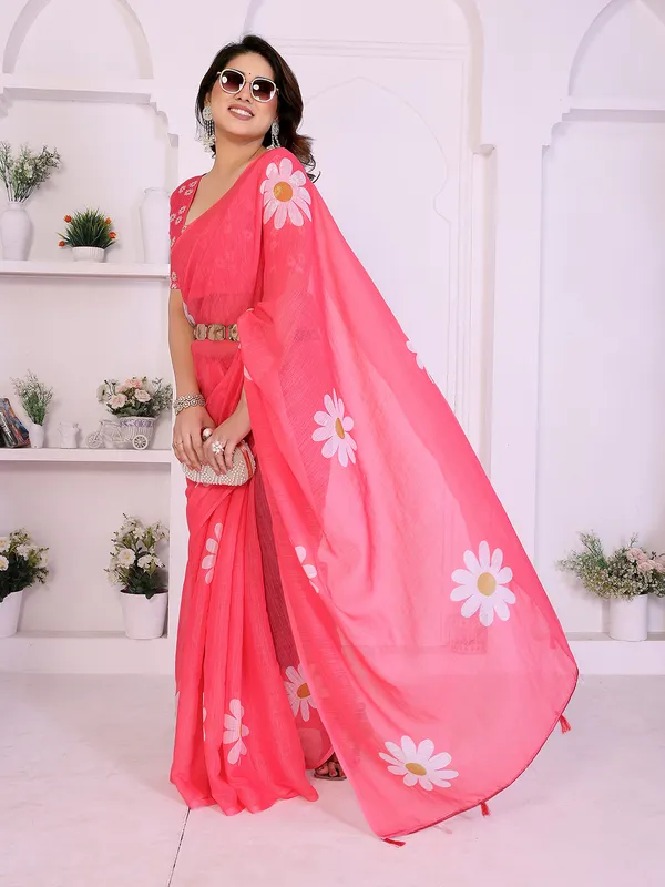 Digital_Print_Cotton_Linen_Saree
