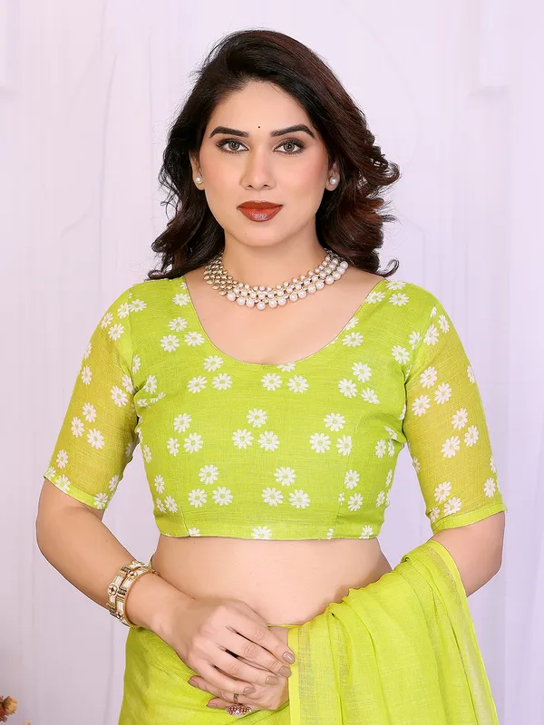 Digital_Print_Cotton_Linen_Saree