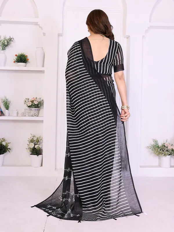 Digital_Print_Cotton_Linen_Saree