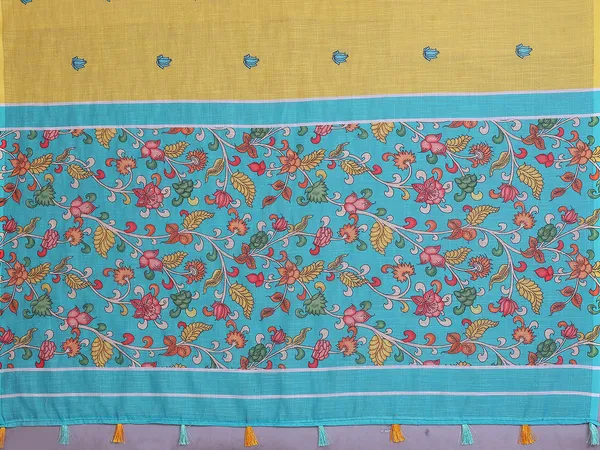 Digital_Print_Cotton_Linen_Saree