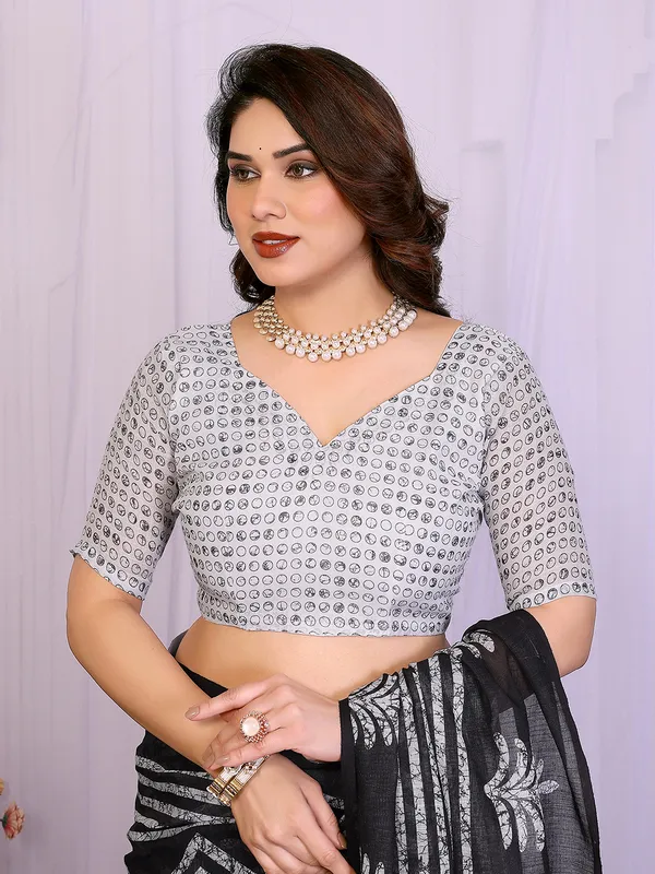 Digital_Print_Cotton_Linen_Saree