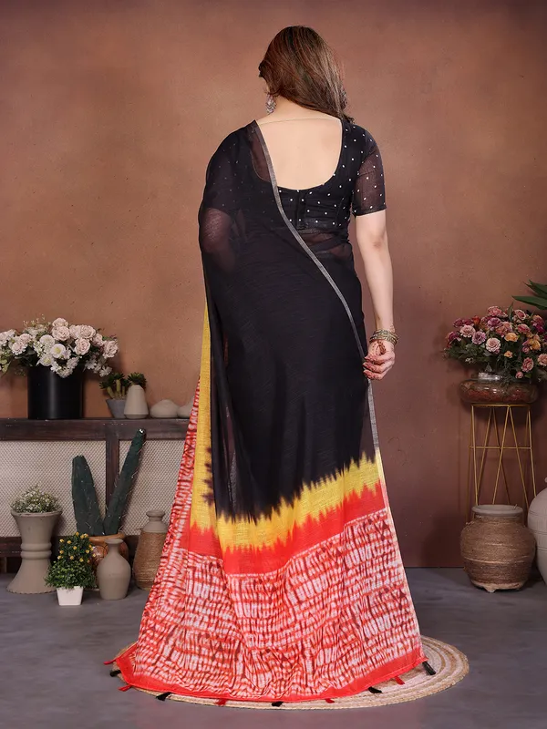 Digital_Print_Cotton_Linen_Saree_With_Unstitched_Blouse_Piece_(NEVY_BLUE)