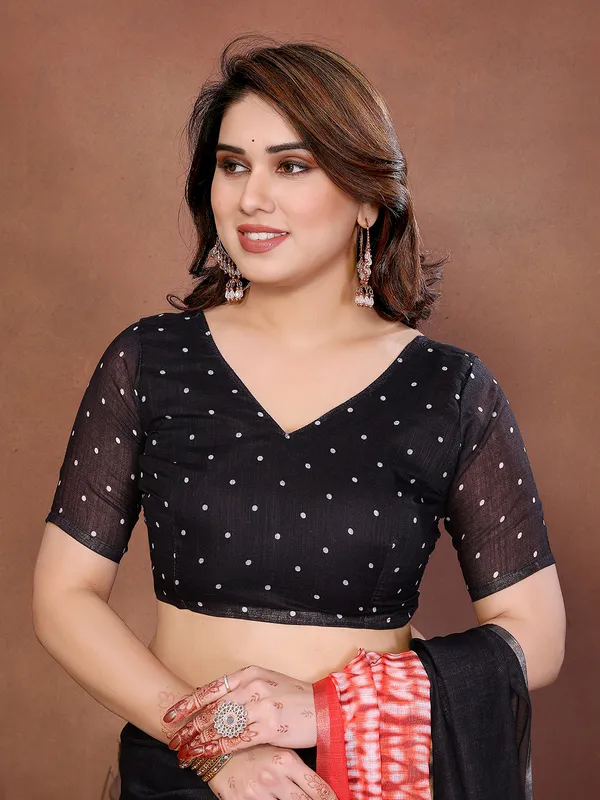 Digital_Print_Cotton_Linen_Saree_With_Unstitched_Blouse_Piece_(NEVY_BLUE)