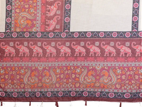 Digital_Print_Cotton_Linen_Saree_With_Unstitched_Blouse_Piece_(White)