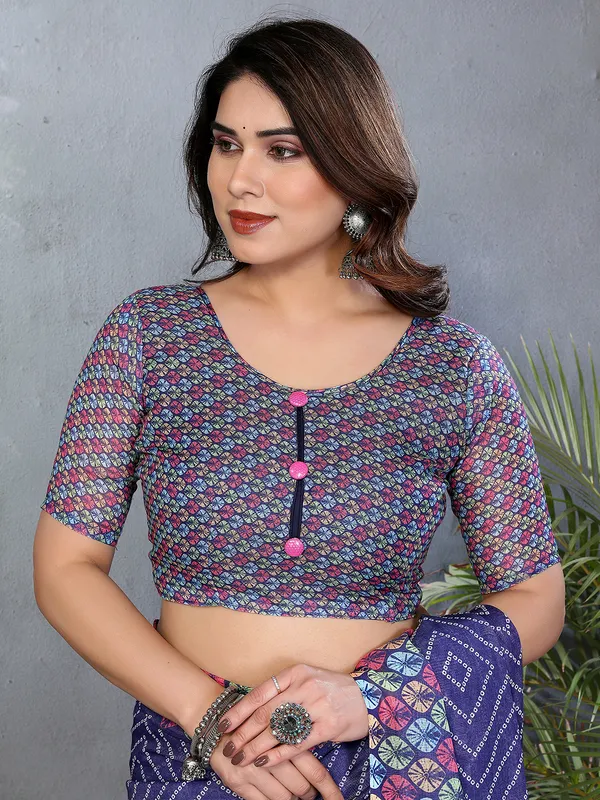 Digital_Print_Cotton_Linen_Saree_With_Unstitched_Blouse_Piece