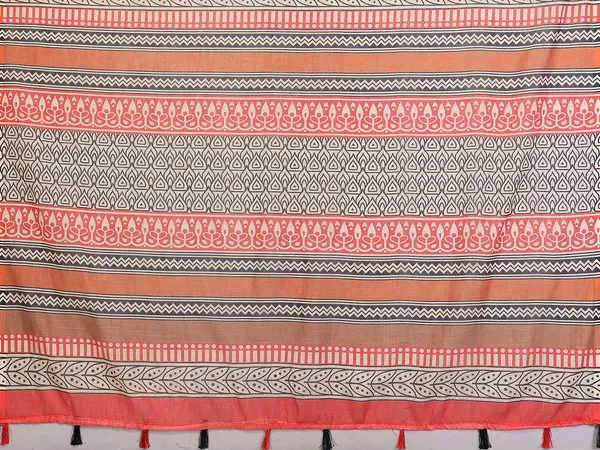 Digital_Print_Cotton_Linen_Saree_With_Unstitched_Blouse_Piece_(RED)