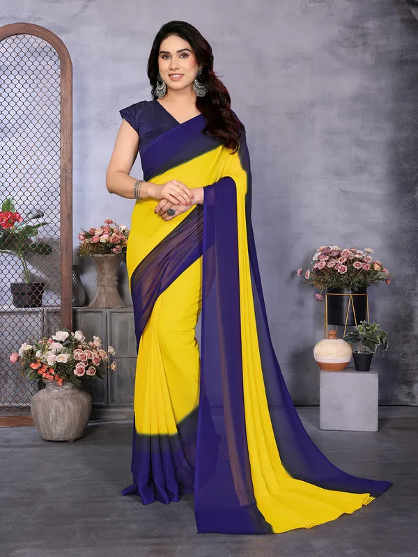 Padding_Bollywood_Georgette_Saree_With_Unstitched_Blouse_Piece