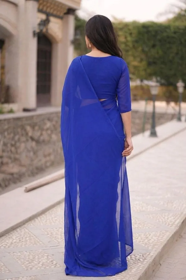 Plain_Dyed_Daily_Wear_Georgette_Saree_With_Unstitched_Blouse_Piece