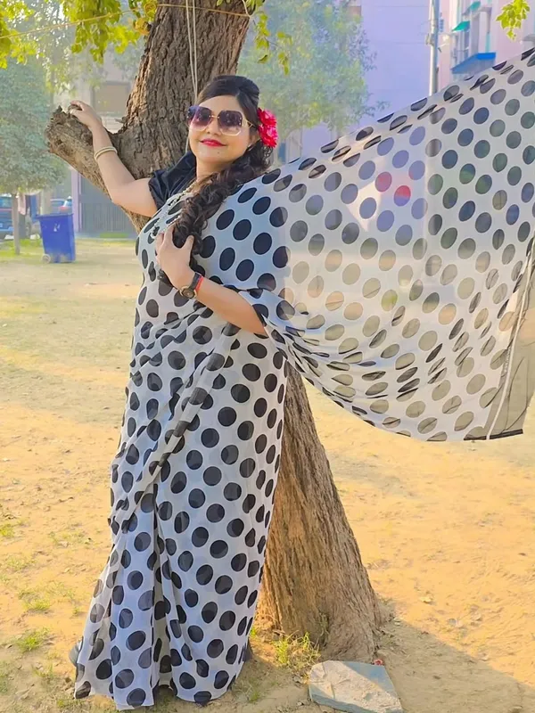 Printed_Daily_Wear_Georgette_Saree_With_Unstitched_Blouse_Piece