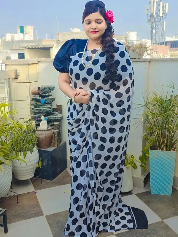Printed_Daily_Wear_Georgette_Saree_With_Unstitched_Blouse_Piece