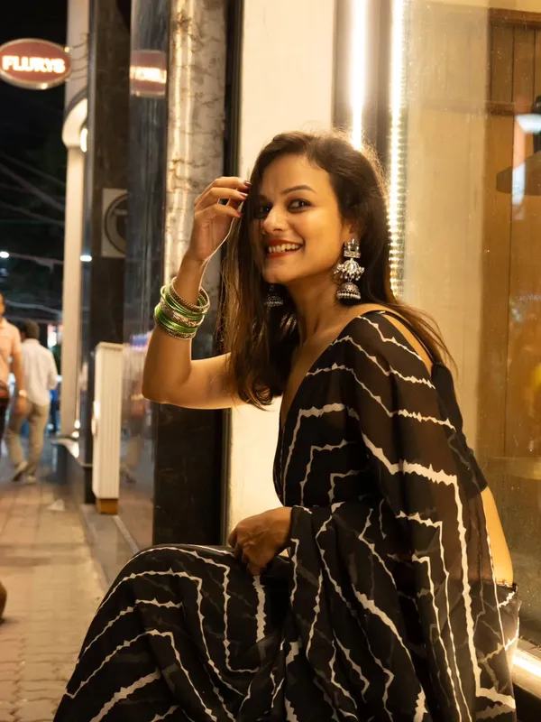 Printed_Daily_Wear_Georgette_Saree_With_Unstitched_Blouse_Piece