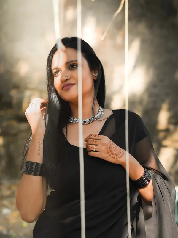 Plain_Dyed_Daily_Wear_Georgette_Saree_With_Unstitched_Blouse_Piece