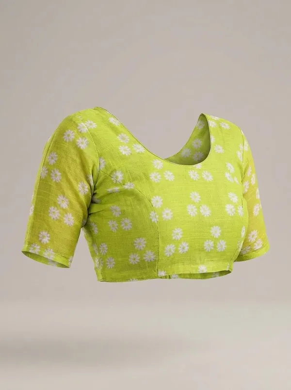 Digital_Print_Cotton_Linen_Saree_With_Unstitched_Blouse_Piece