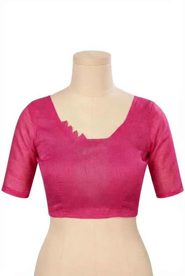 Dyed_Daily_Wear_Georgette_Saree_With_Unstitched_Blouse_Piece