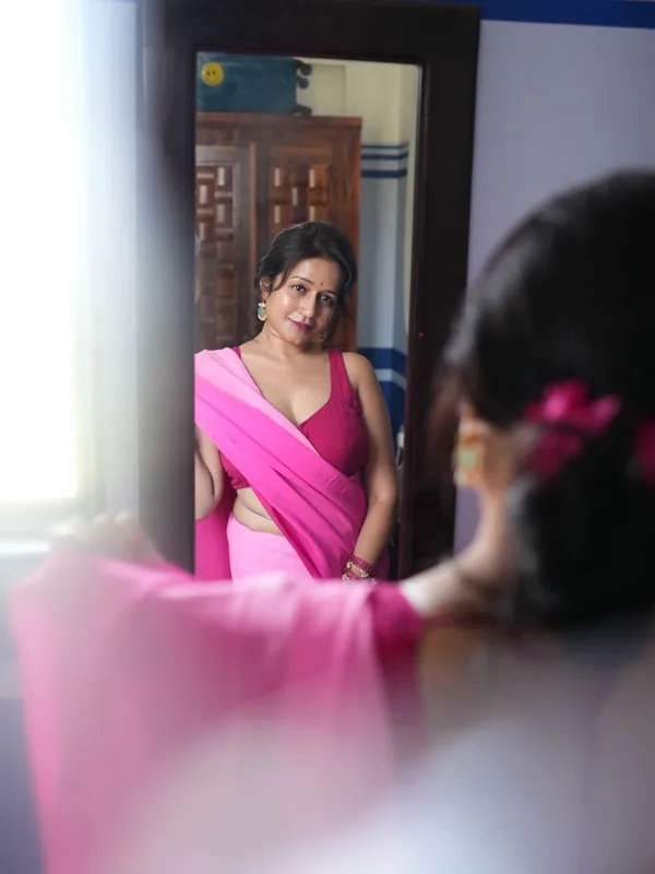 Dyed_Daily_Wear_Georgette_Saree_With_Unstitched_Blouse_Piece