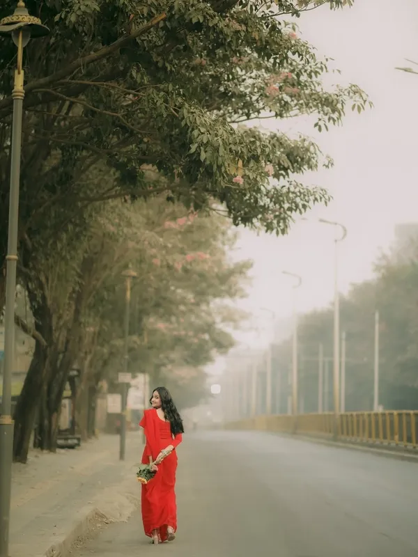 Plain_Dyed_Daily_Wear_Georgette_Saree_With_Unstitched_Blouse_Piece