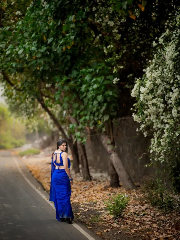 Plain_Dyed_Daily_Wear_Georgette_Saree_With_Unstitched_Blouse_Piece
