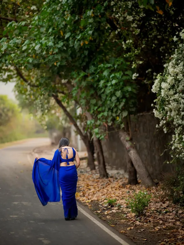 Plain_Dyed_Daily_Wear_Georgette_Saree_With_Unstitched_Blouse_Piece