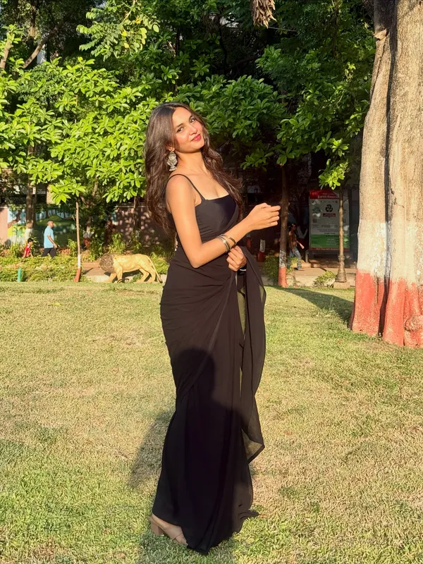 Plain_Dyed_Daily_Wear_Georgette_Saree_With_Unstitched_Blouse_Piece