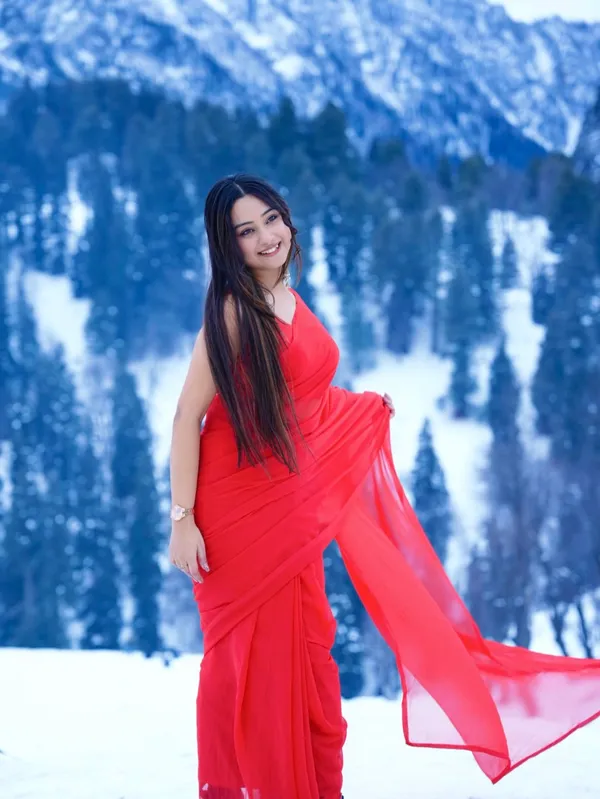 Plain_Dyed_Daily_Wear_Georgette_Saree_With_Unstitched_Blouse_Piece