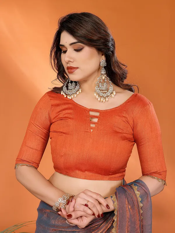 Women's_Tissue_Pure_Silk_Chiffon_Two_Tone_Hand_Work_Lace_Border_Saree_With_UnStitched_Blouse_Piece