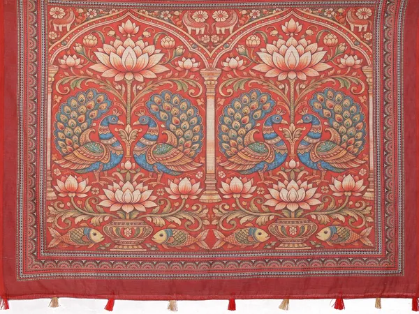 Women's_Printed_Cotton_Linen_Saree_With_Unstitched_Blouse_Piece