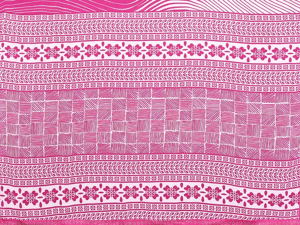 Paisley,_Striped,_Floral_Print_Daily_Wear_Georgette_Saree��(Pink)