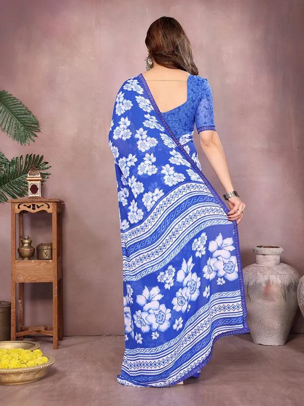Paisley,_Floral_Print_Daily_Wear_Georgette_Saree��(Blue)