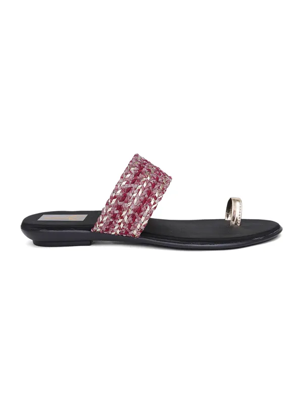 Women's_Embellished_One_toe_Flats