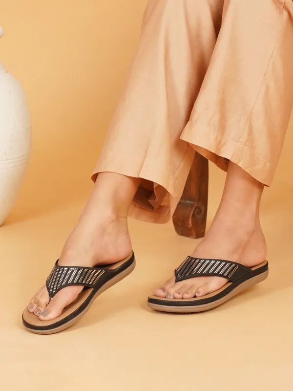 Women_T-Strap_Flats_Open_Toe_Flats_with_saroski_(black)