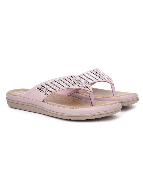 Women_T-Strap_Flats_Open_Toe_Flats_with_saroski_(peach)