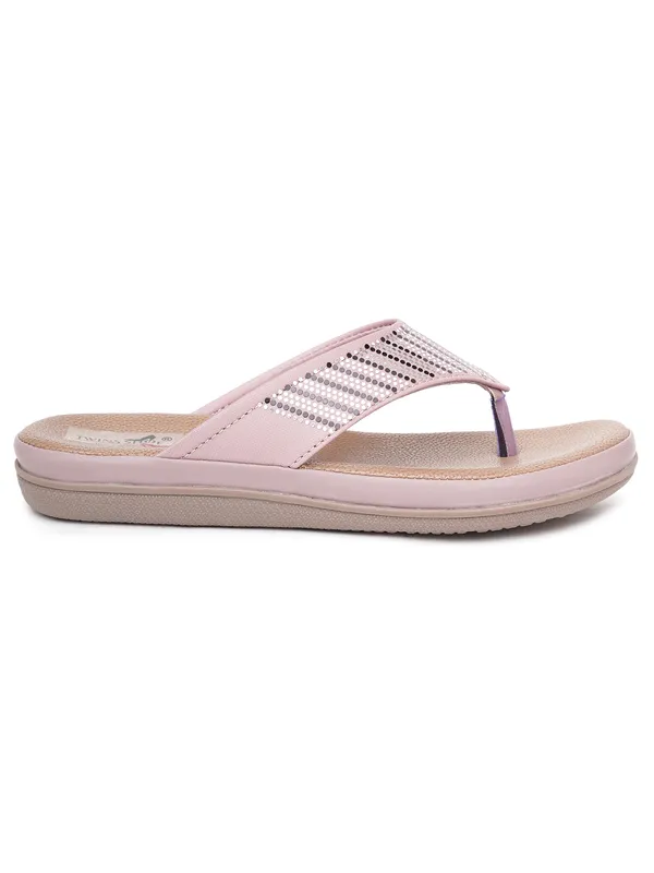Women_T-Strap_Flats_Open_Toe_Flats_with_saroski_(peach)